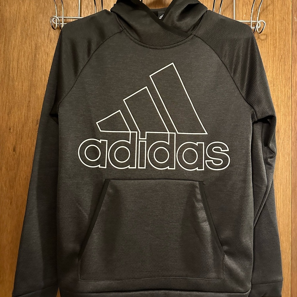 Adidas black ClimaWarm hoodie - like new